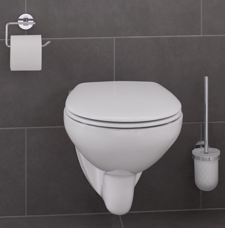Grohe Bau væghængt toiletpakke, hvid/hvid