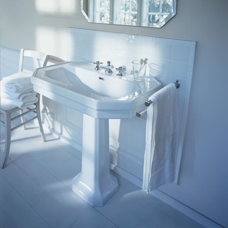 Duravit Serie 1930 servant, 70x50 cm, med wondergliss, hvit