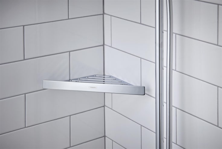 Hansgrohe AddStoris duschhylla, krom