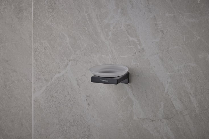 Hansgrohe AddStoris såpeskål, matt sort