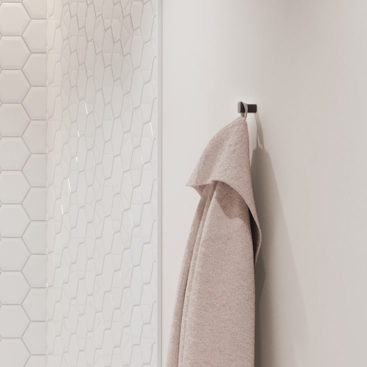 Hansgrohe AddStoris handdukskrok, matt svart