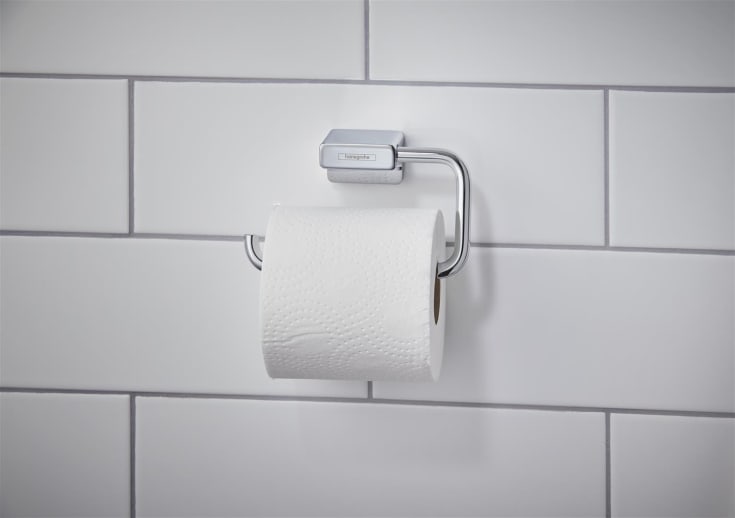 Hansgrohe AddStoris toalettpappershållare, krom
