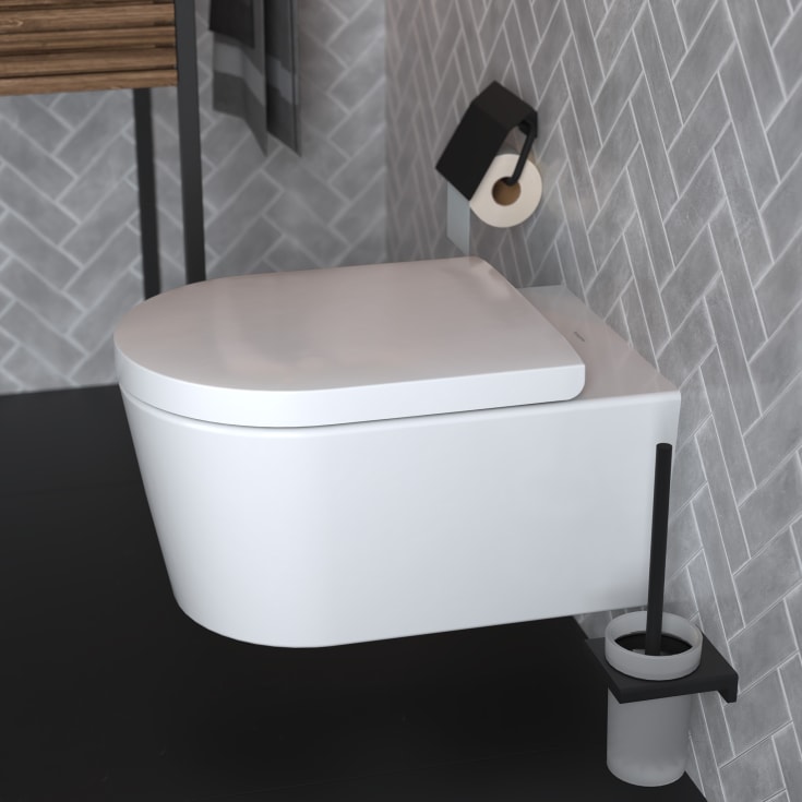 Hansgrohe AddStoris toiletbørste, mat sort