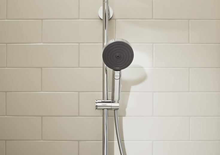 Hansgrohe Pulsify S dusjsett, vannbesparende, krom