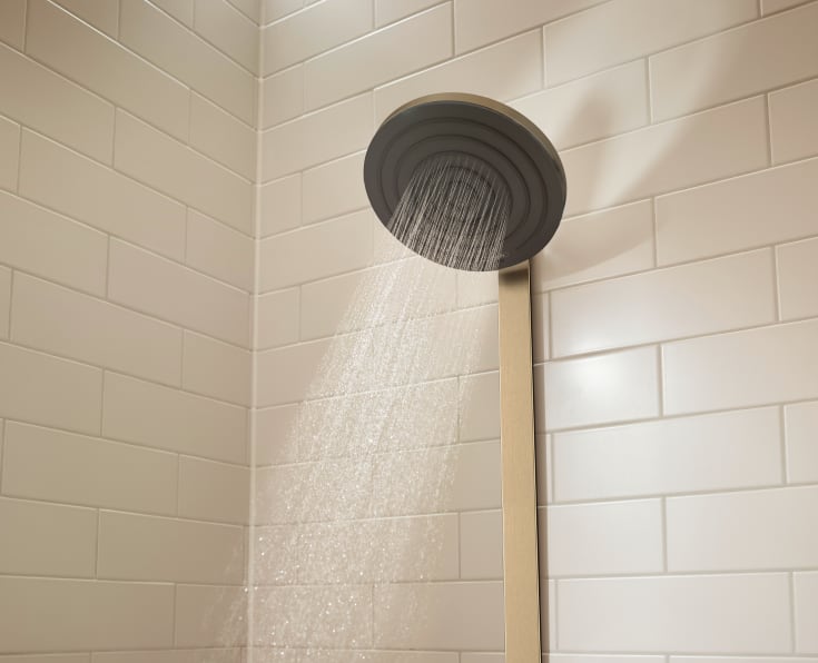 Hansgrohe Pulsify S duschset, borstad brons