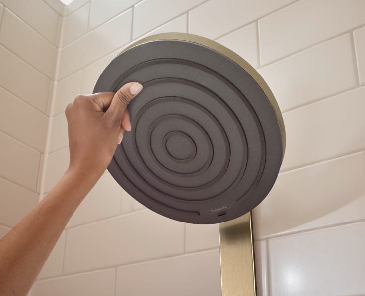 Hansgrohe Pulsify S duschset, borstad brons