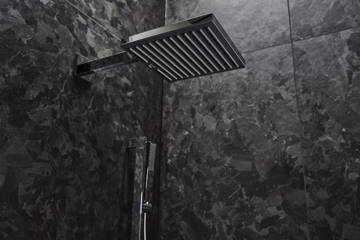 Hansgrohe Pulsify E dusjhode, 26x26 cm, krom