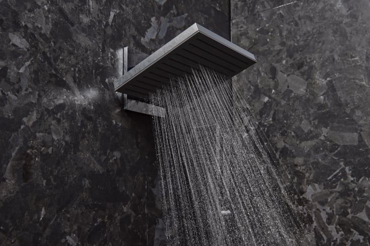 Hansgrohe Pulsify E dusjhode, 26x26 cm, krom