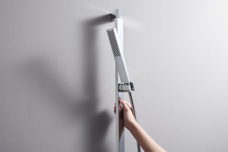 Hansgrohe Pulsify E duschset, vattenbesparande, krom