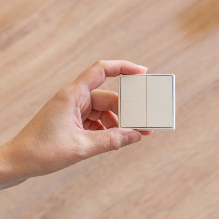 Shelly Switch batteritryk, bluetooth