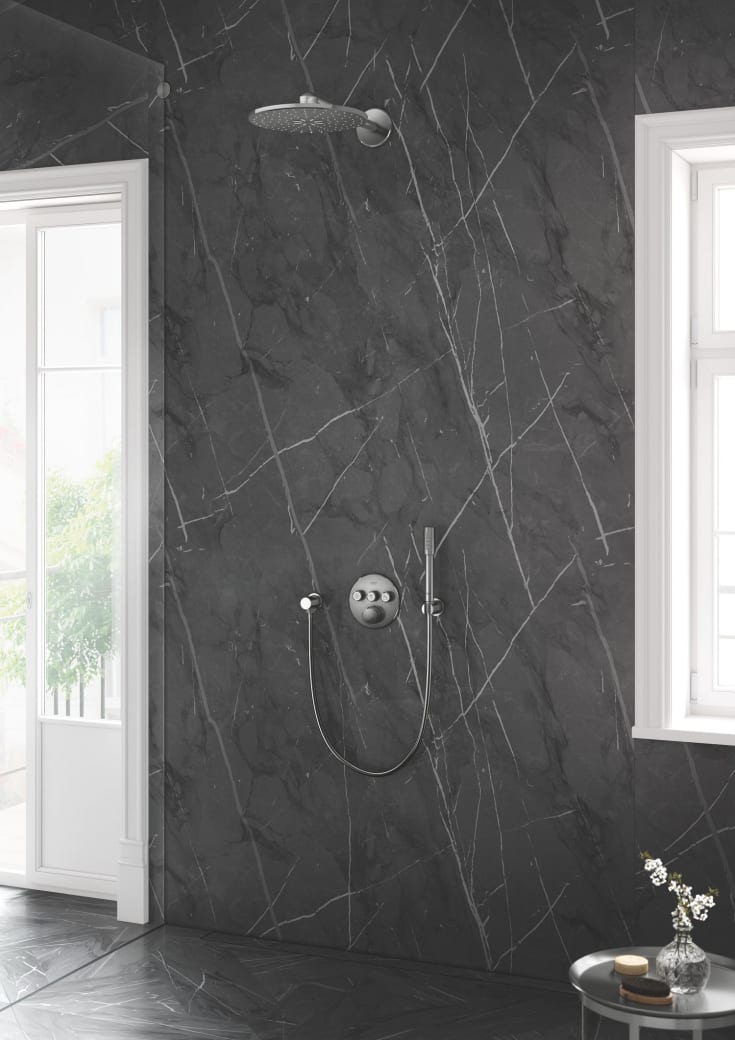Grohe Grohtherm SmartControl duschblandare, supersteel