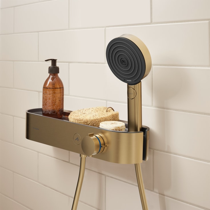 Hansgrohe ShowerTablet Select duschblandare, borstad brons