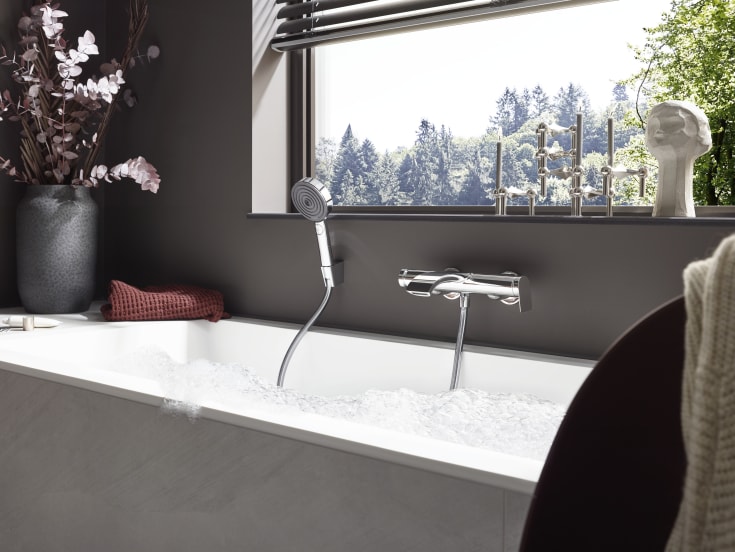 Hansgrohe Pulsify Select S 105 Activation handdusch, krom