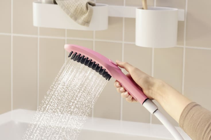 Hansgrohe DogShower hunddusj, vannbesparende, rosa