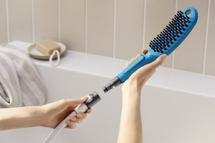 Hansgrohe DogShower hånddusj, vannbesparende, blå