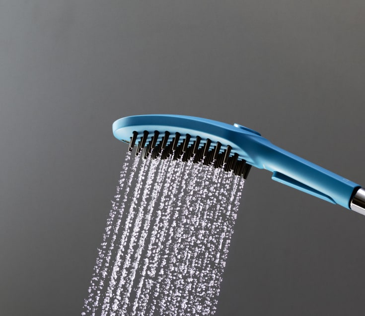 Hansgrohe DogShower hånddusj, vannbesparende, blå