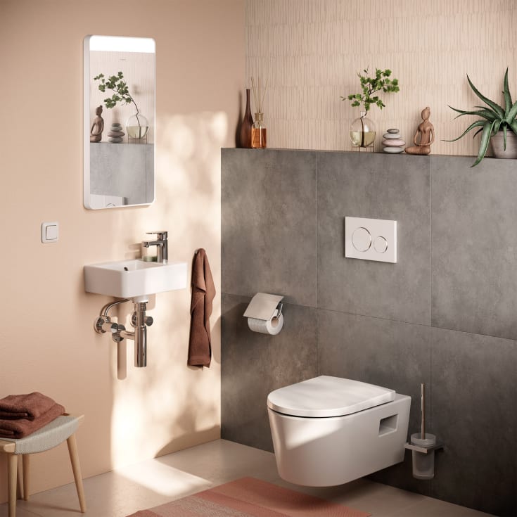 Hansgrohe AddStoris toalettbørste, krom