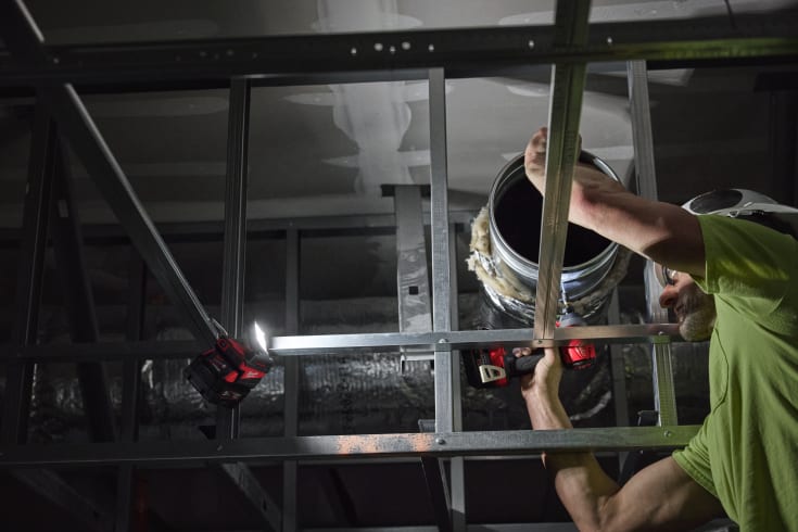 Milwaukee M18 arbejdslampe