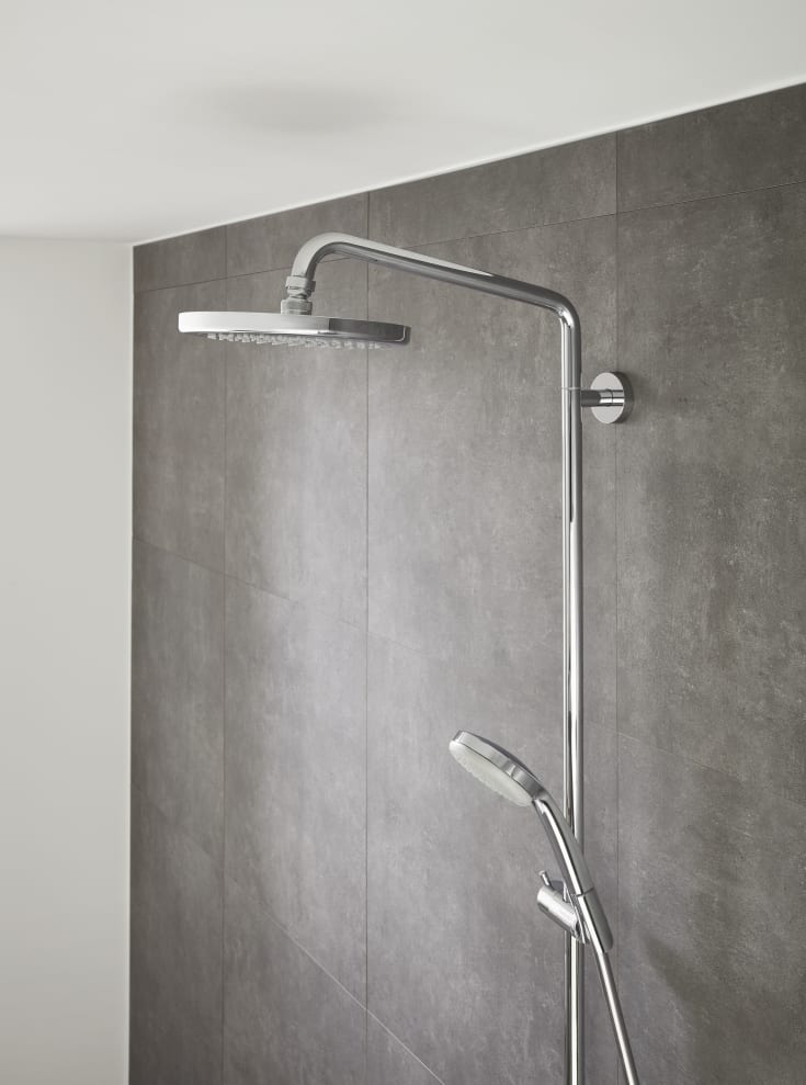 Hansgrohe Croma Showerpipe 220 duschset, krom