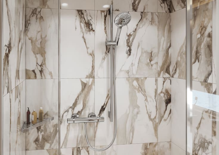 Hansgrohe Ecostat Comfort duschblandare, krom