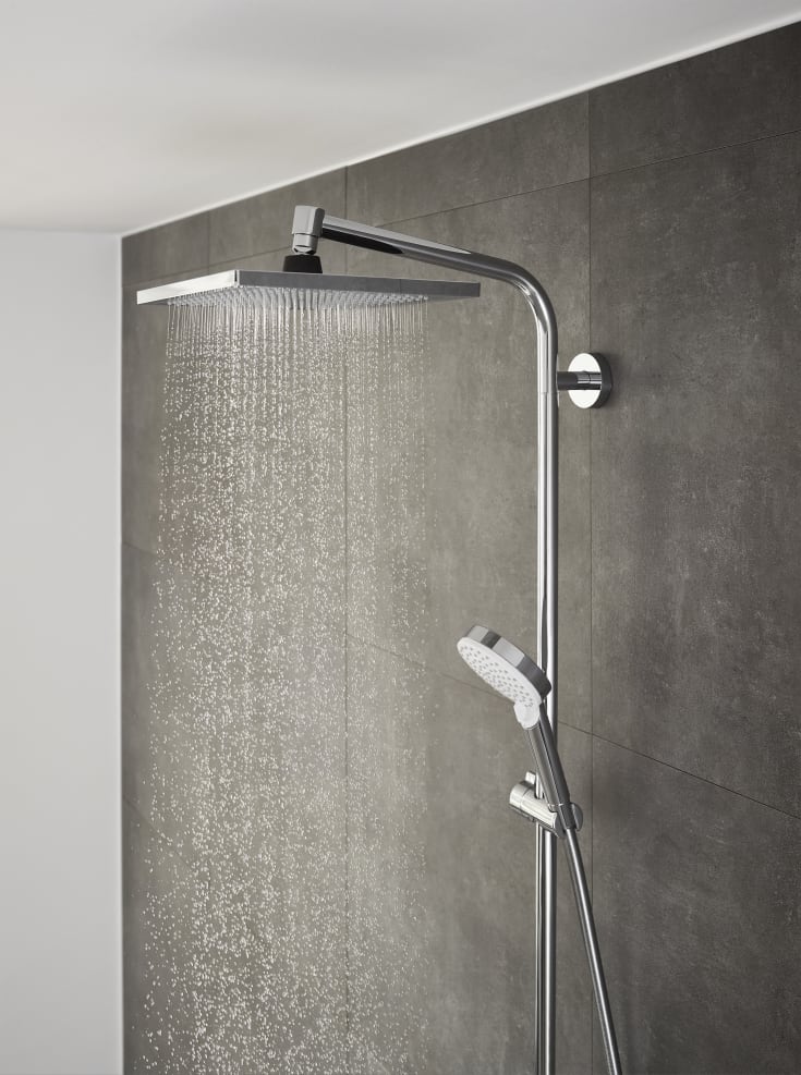 Hansgrohe Crometta E 240 brusesæt, vandbesparende,  krom
