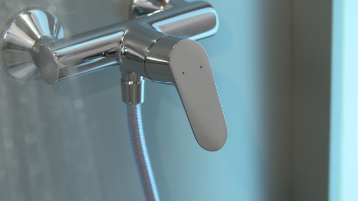 Hansgrohe Focus duschblandare, krom