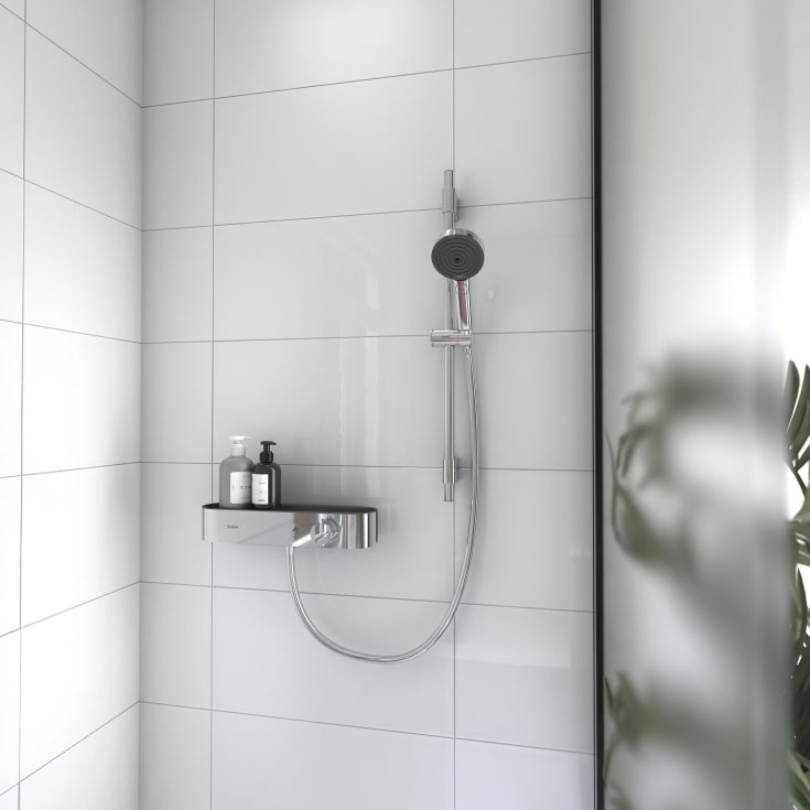 Hansgrohe Pulsify Select S Relaxation duschset, vattenbesparande, krom