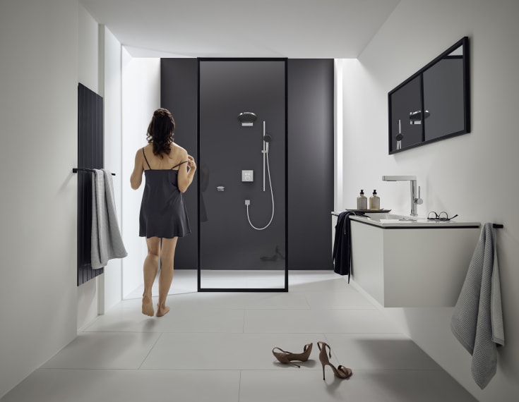 Hansgrohe Pulsify Select S Relaxation duschset, vattenbesparande, krom