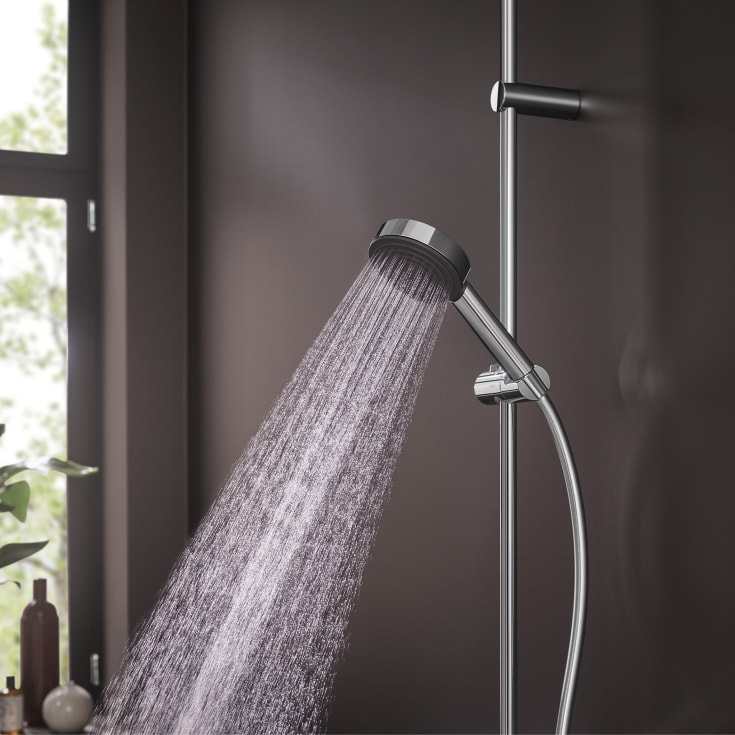 Hansgrohe Pulsify hånddusj ø105mm med 1stråle, krom