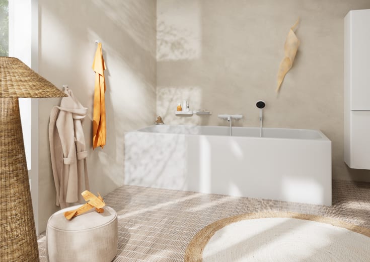 Hansgrohe Pulsify Select S 105 Relaxation håndbruser, mat hvid
