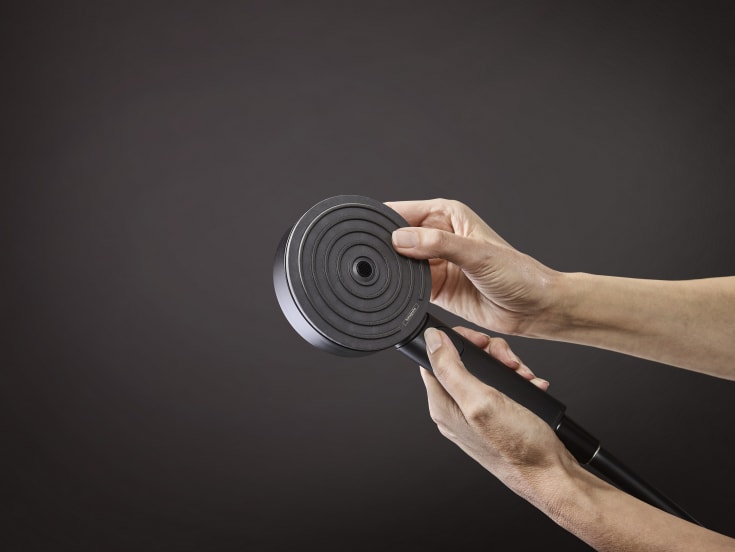 Hansgrohe Pulsify hånddusj ø105mm med 3jet, matt sort