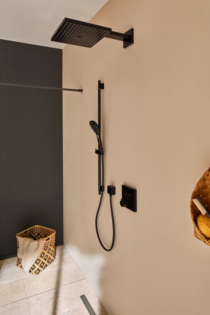 Hansgrohe Raindance Select E 120 håndbruser, mat sort