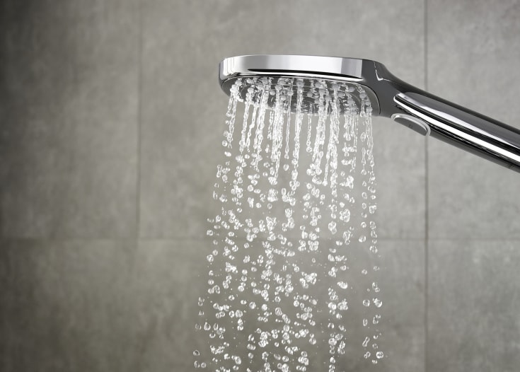 Hansgrohe Raindance Select E 120 handdusch, vattenbesparande, krom