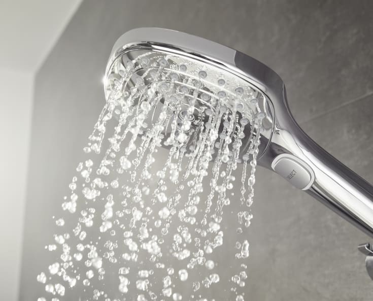 Hansgrohe Raindance Select E 120 handdusch, vattenbesparande, krom
