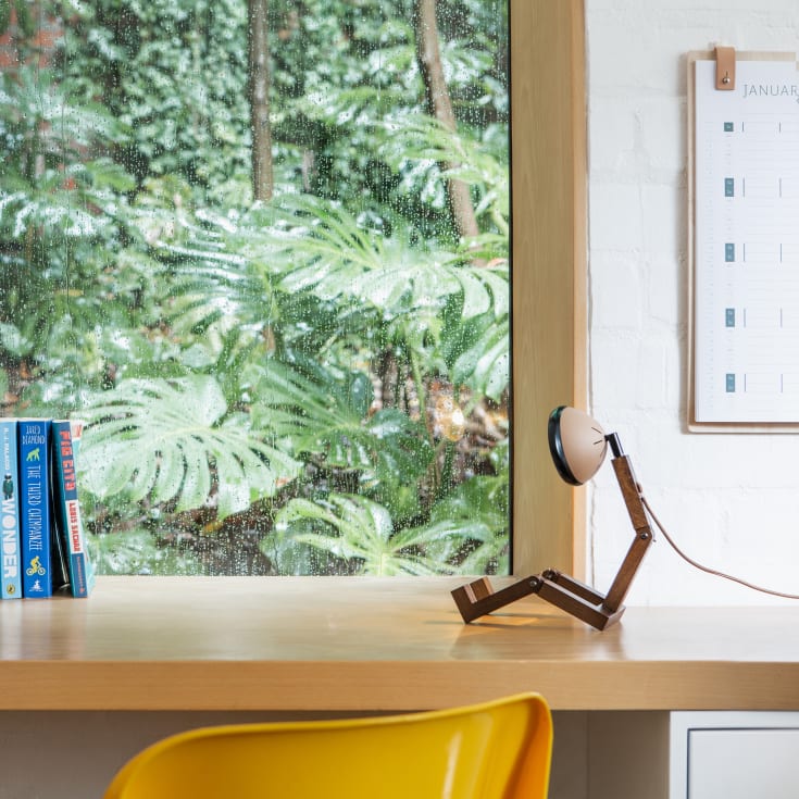 Mini Mr Wattson bordslampa, beige