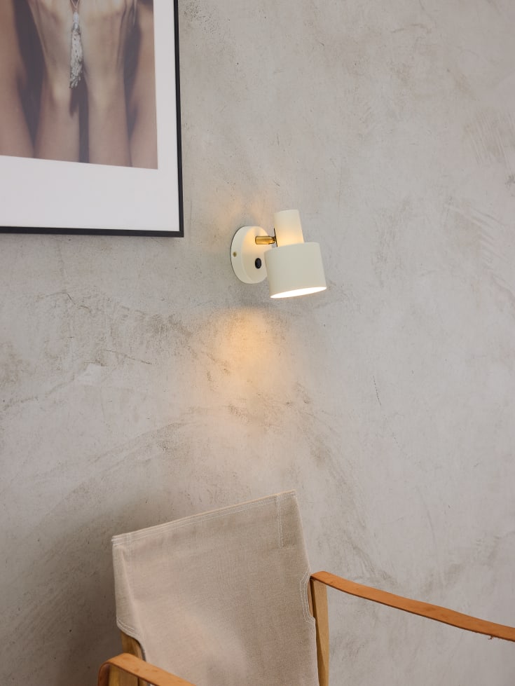 Halo Design Vogue vägglampa, beige