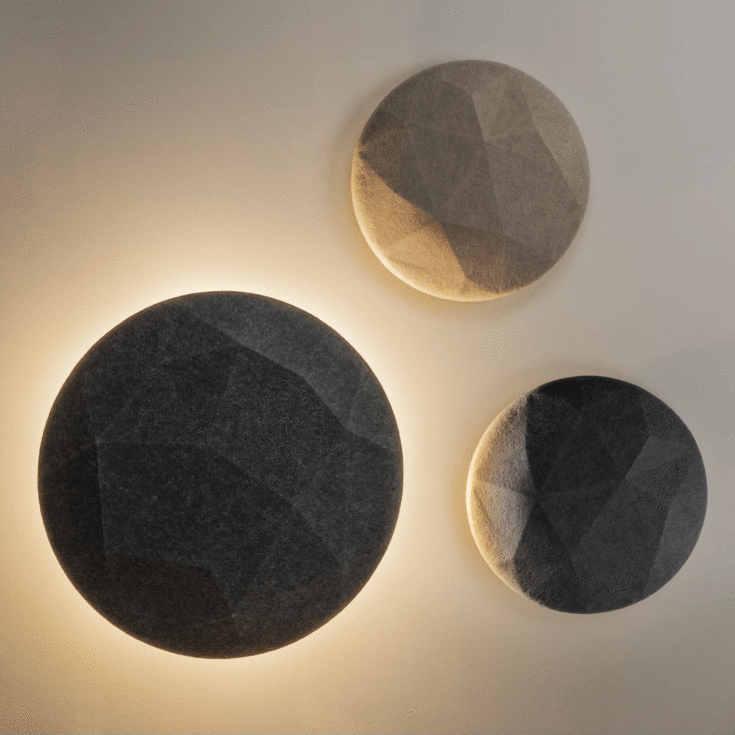 SLV Mana lampskärm, beige, Ø40 cm