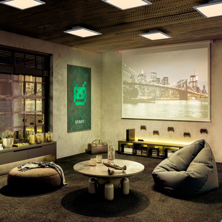3 stk Ledvance Smart+ Wifi Planon LED panel, fargeskift + hvit, 45x45 cm