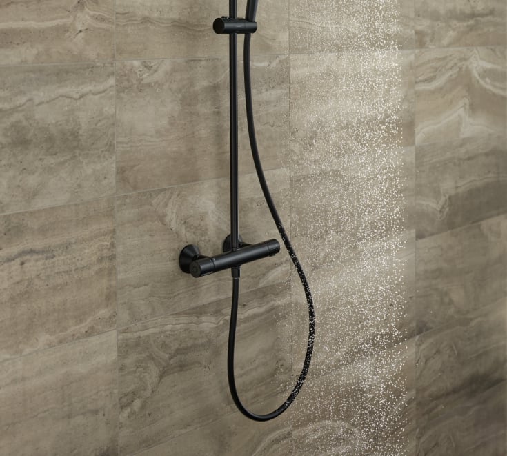 Hansgrohe Isiflex duschslang, 1,25 meter, matt svart