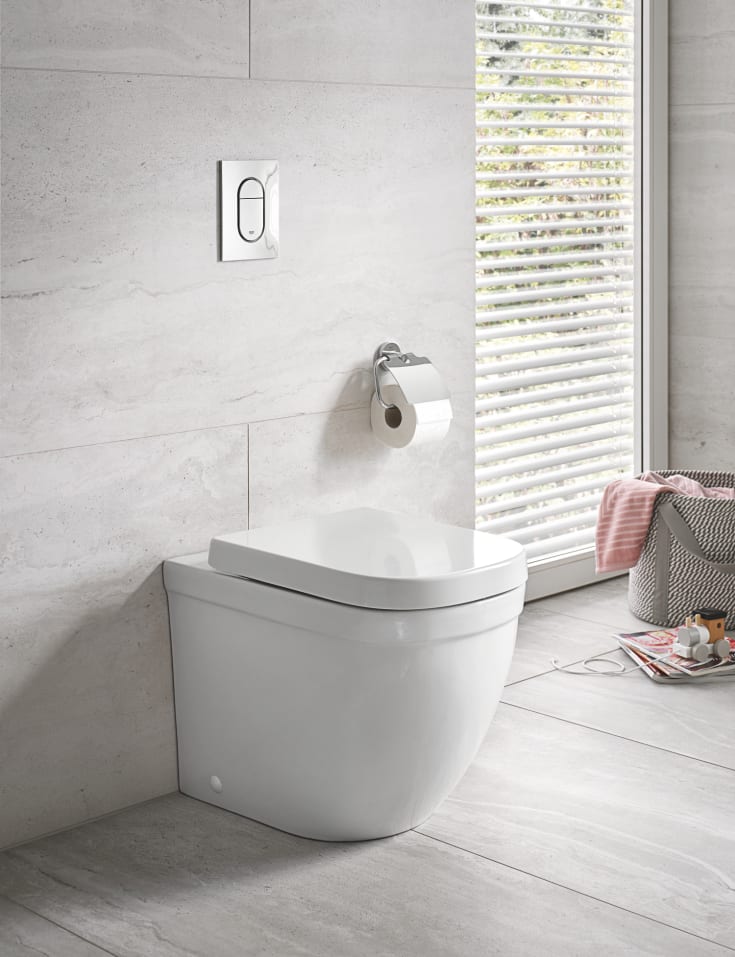 Grohe Euro Ceramic toiletbræt, aftagelig, hvid