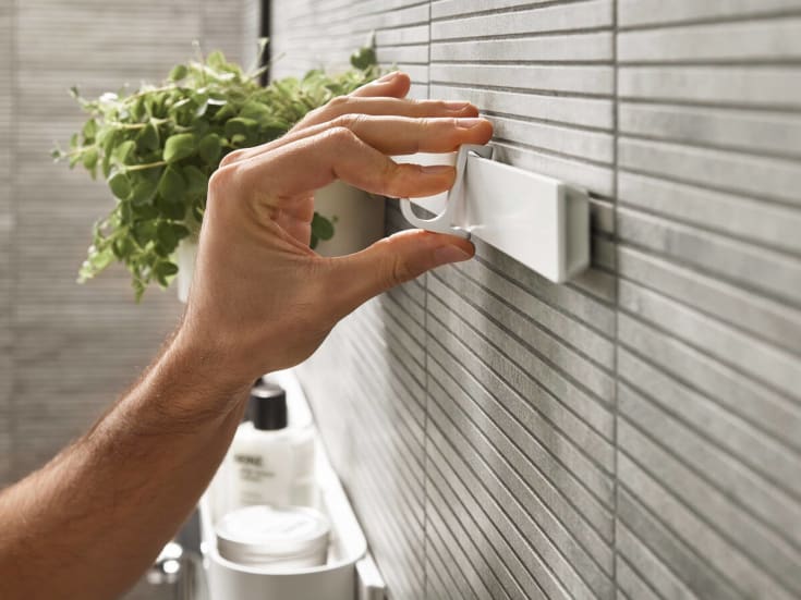 Hansgrohe WallStoris sæt til bruser, mat hvid