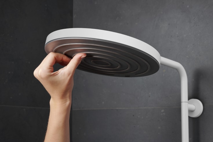 Hansgrohe Pulsify S Puro 260 duschset, vattensparande, matt vit