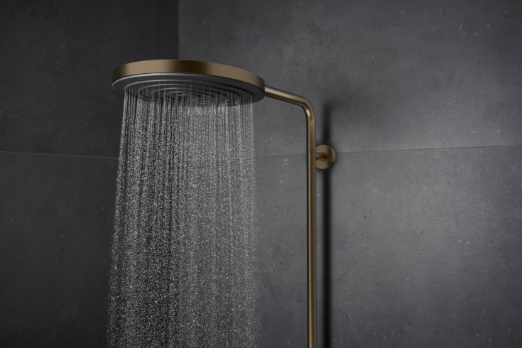 Hansgrohe Pulsify S Puro 260 dusjsett, vannsparende, børstet bronse