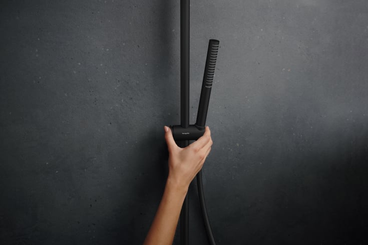 Hansgrohe Pulsify S Puro 260 brusesæt, vandsparende, mat sort