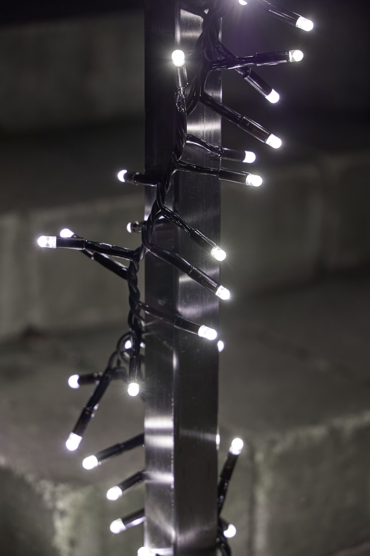 Za-Za Twilight Clusterlight utendørs lyslenke, 4 meter
