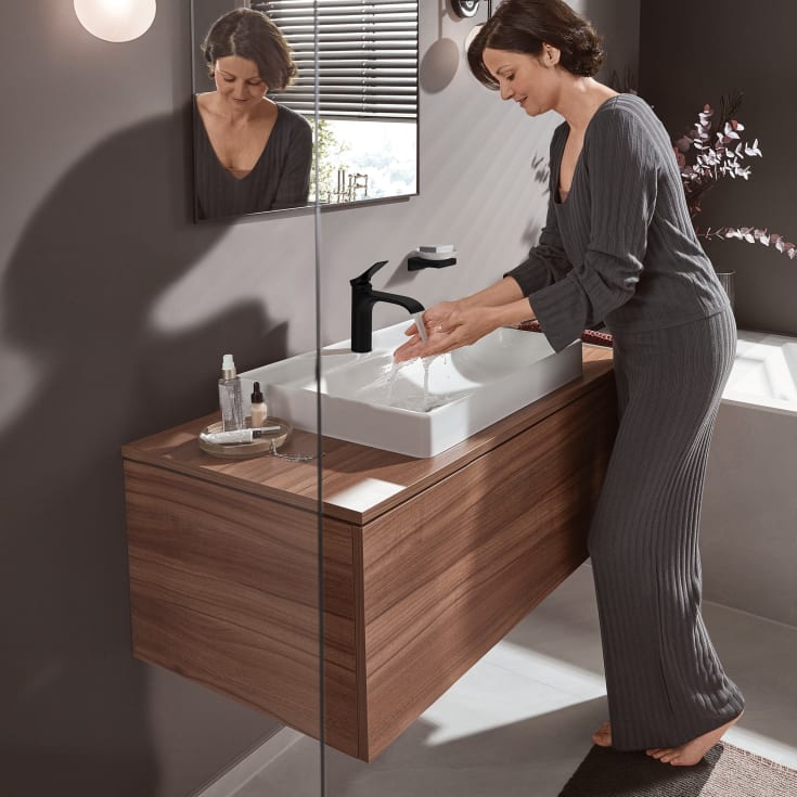 Hansgrohe Vivenis 110 håndvaskarmatur, mat sort