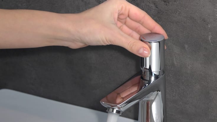 Hansgrohe Talis Select E 110 tvättställsblandare, krom