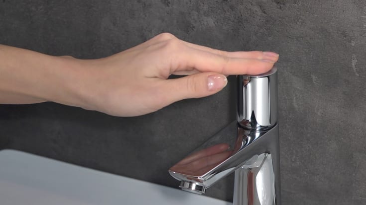 Hansgrohe Talis Select E 110 servantbatteri, krom