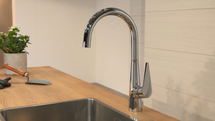 Hansgrohe Talis S 260 kjøkkenarmatur, krom