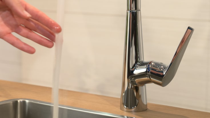 Hansgrohe Talis S 260 køkkenarmatur, krom